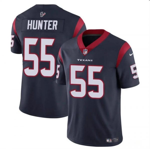 Men Houston Texans #55 Danielle Hunter Navy Vapor Untouchable Stitched Football Jersey