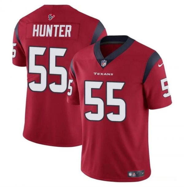 Men Houston Texans #55 Danielle Hunter Red Vapor Untouchable Stitched Football Jersey