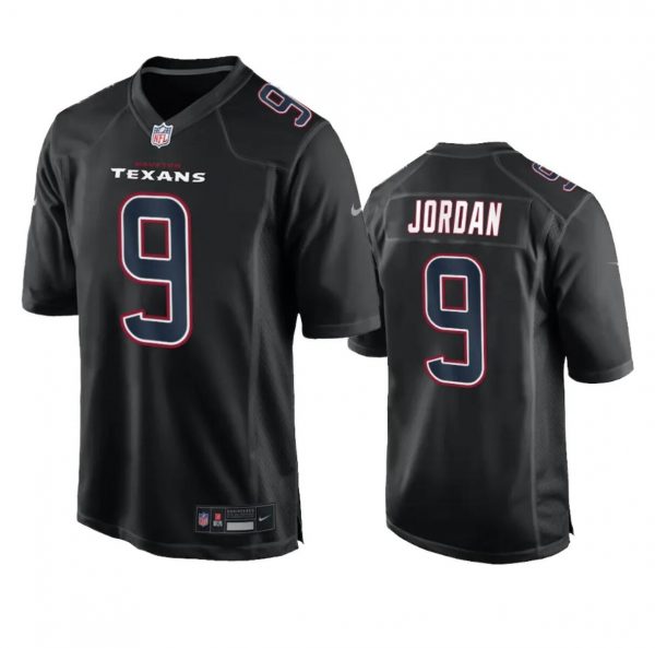 Men Houston Texans #9 Brevin Jordan Black Fashion Vapor Untouchable Limited Stitched Football Jersey