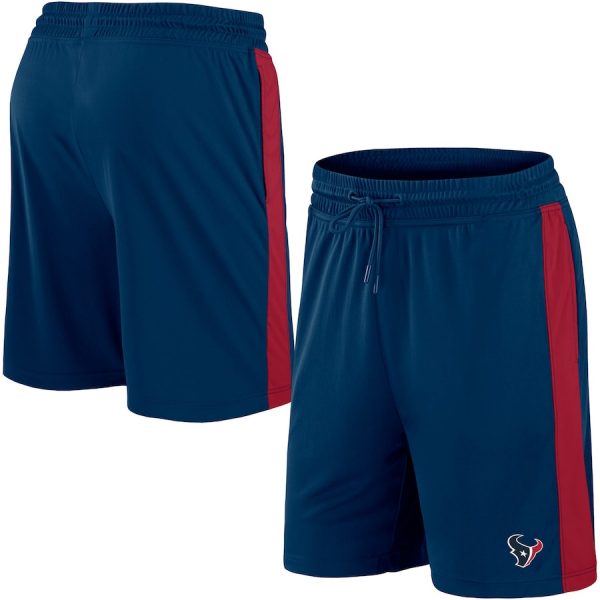 Men Houston Texans Navy Performance Shorts