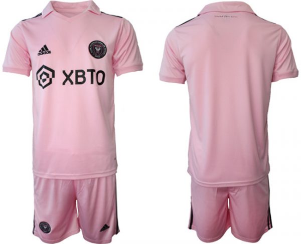 Inter Miami CF Custom 2023/24 Pink Home Soccer Jersey Suit