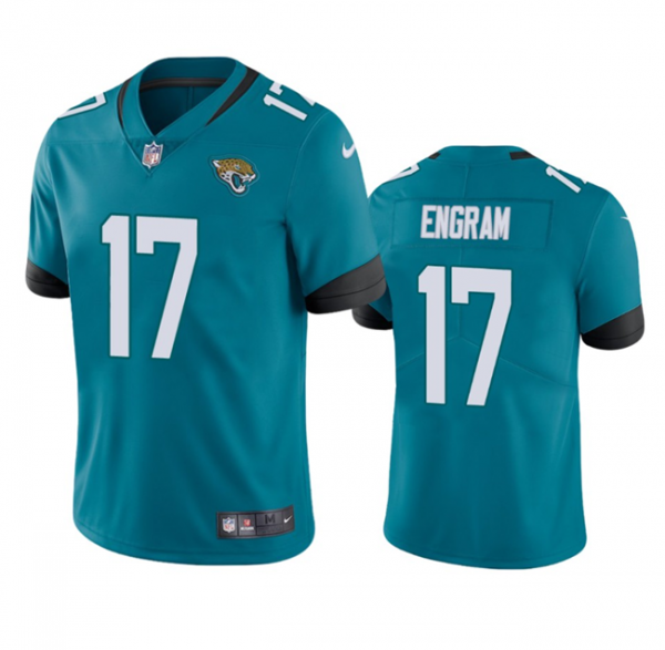 Men Jacksonville Jaguars #17 Evan Engram Teal 2023 Vapor Untouchable Limited Stitched Jersey