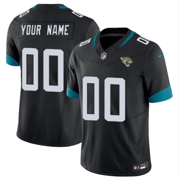 Jacksonville Jaguars Active Player Custom Black 2023 F.U.S.E Alternate Vapor Untouchable Limited Stitched Football Jersey