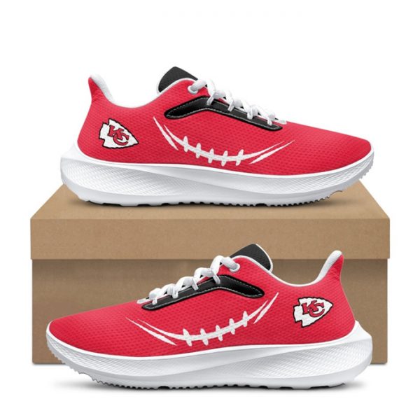 Men Kansas City Chiefs Red Running Shoe 001