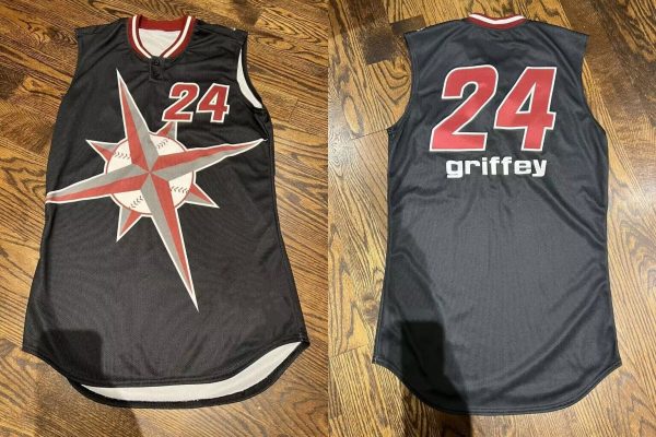 Men Ken Griffey Jr. #24 Seattle Mariners Stitched Jersey