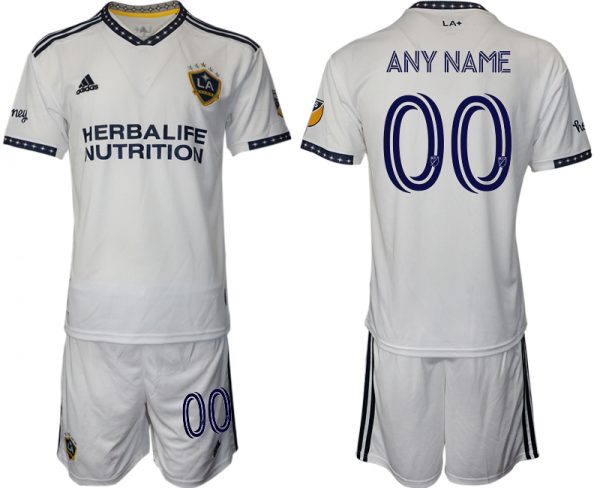 LA Galaxy Custom White Home Soccer Jersey Suit