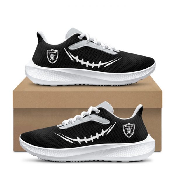 Men Las Vegas Raiders Black Running Shoe 001