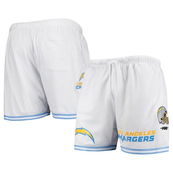 Men Los Angeles Chargers White Shorts