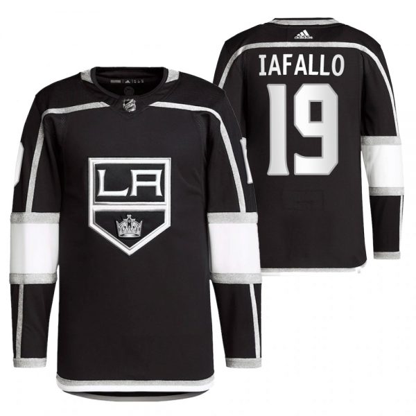 Men Los Angeles Kings #19 Alex Iafallo Black Stitched Jersey