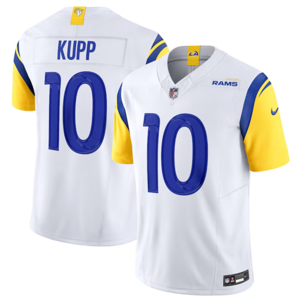 Men Los Angeles Rams #10 Cooper Kupp White 2023 F.U.S.E. Vapor Untouchable Limited Stitched Football Jersey