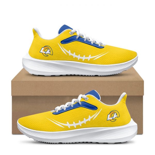 Men Los Angeles Rams Yellow Running Shoe 001