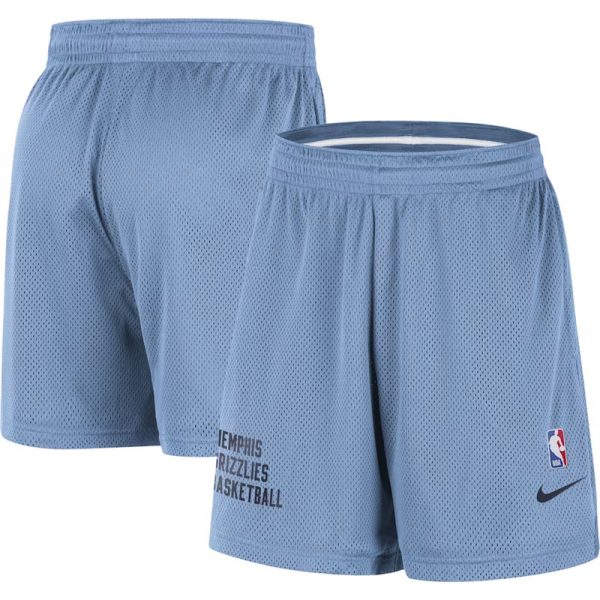 Men Memphis Grizzlies Blue Post Up Mesh Shorts(Run Small)