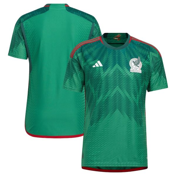 Men Mexico Blank Green Home Soccer Jersey