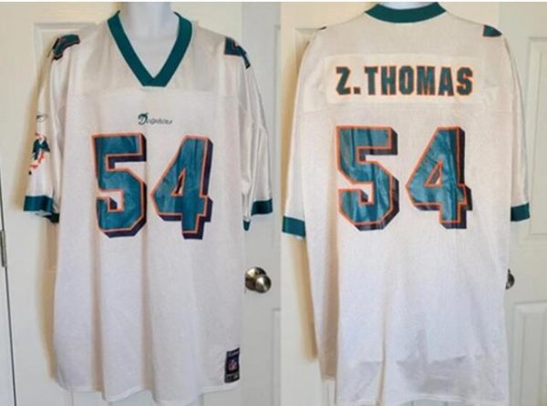 Miami Dolphins Customized White Stitched Jersey
