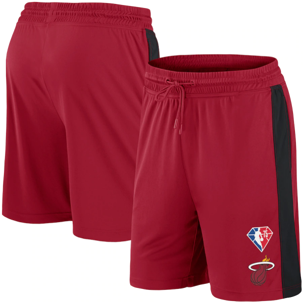 Men Miami Heat Red Shorts