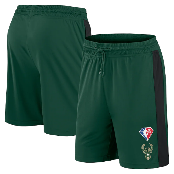 Men Milwaukee Bucks Green Shorts