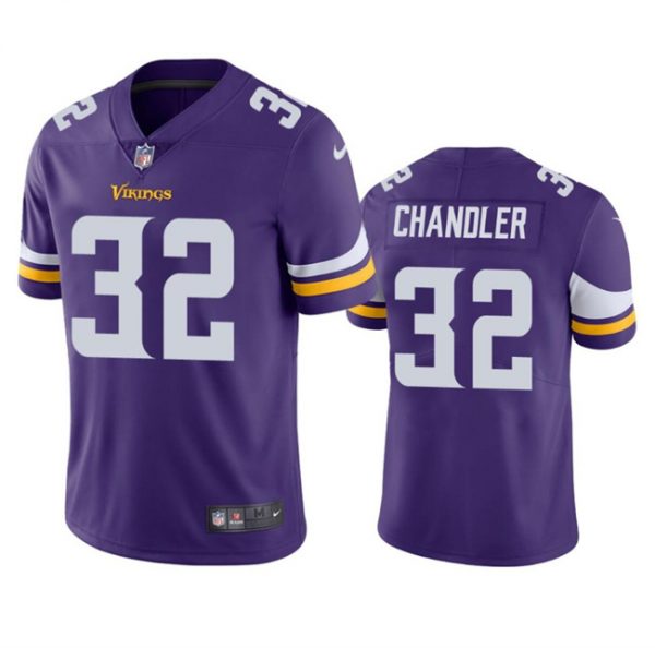 Men Minnesota Vikings #32 Ty Chandler Purple 2023 F.U.S.E. Vapor Untouchable Limited Stitched Jersey