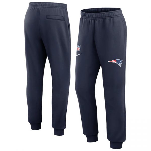 Men New England Patriots Navy Chop Block Fleece Sweatpants