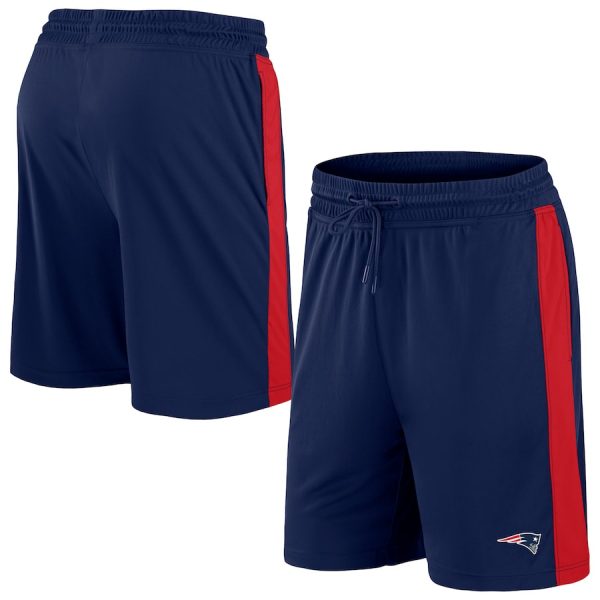 Men New England Patriots Navy Performance Shorts