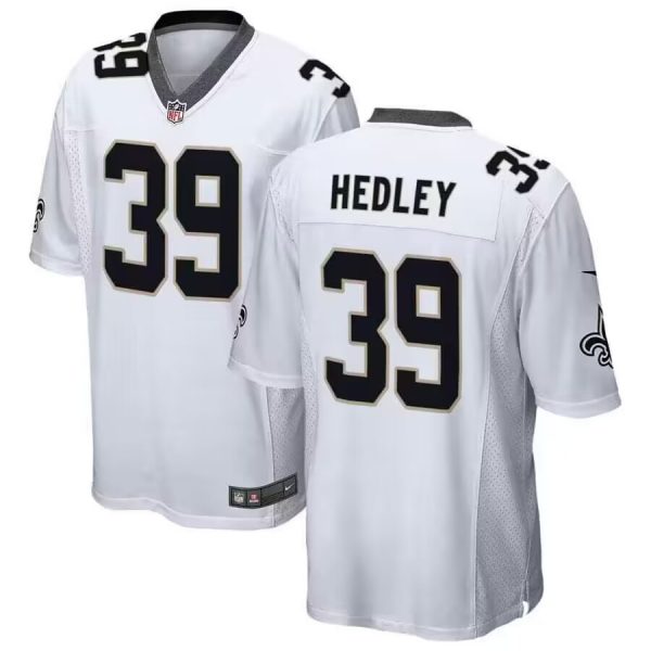Men New Orleans Saints #39 Lou Hedley Stitched Game Jersey