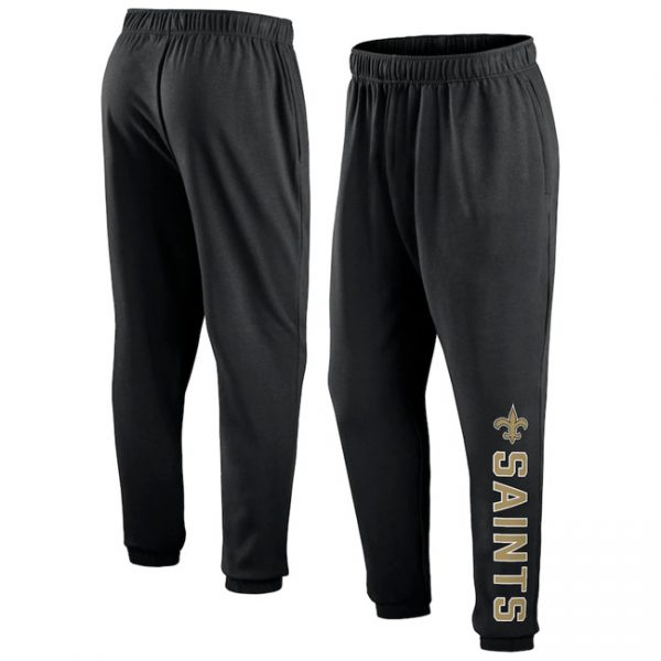 Men New Orleans Saints Black From Tracking Sweatpants