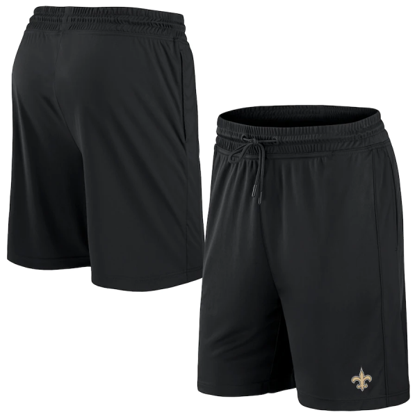 Men New Orleans Saints Black Performance Shorts