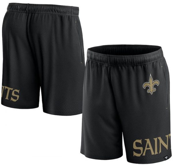 Men New Orleans Saints Black Shorts