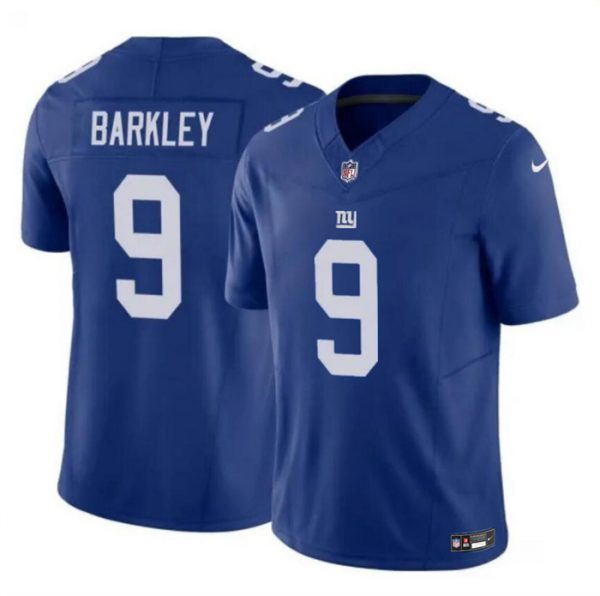 Men New York Giants #9 Matt Barkley Blue 2023 F.U.S.E. Vapor Untouchable Limited Stitched Jersey
