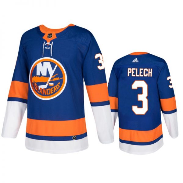 Men New York Islanders #3 Adam Pelech Royal Stitched Jersey