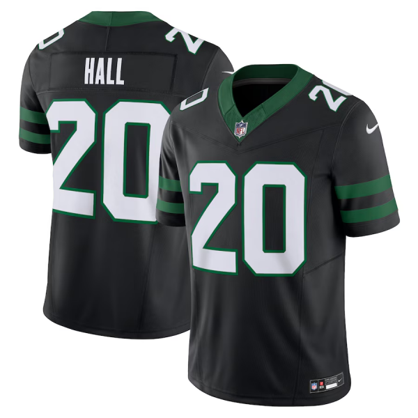 New York Jets Active Player Custom Black F.U.S.E. Throwback Vapor Untouchable Limited Stitched Football Jersey