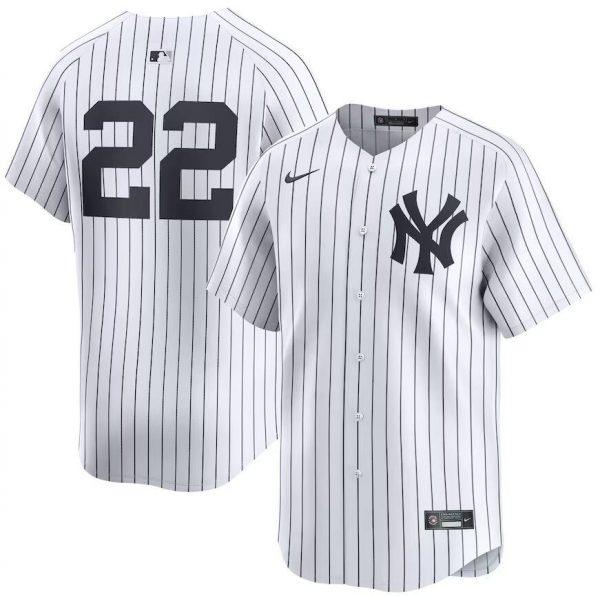 Men New York Yankees #22 Juan Soto White 2024 Cool Base Stitched Baseball Jersey