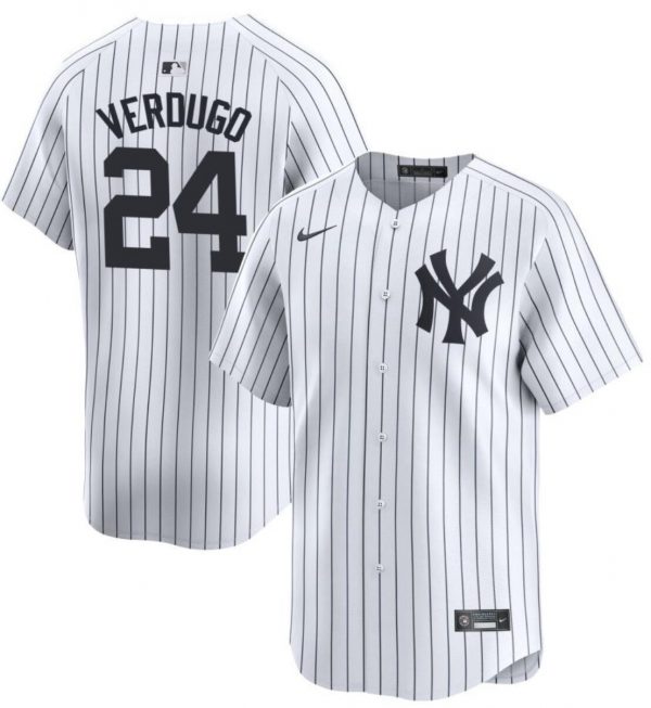 Men New York Yankees #24 Alex Verdugo White 2024 Gome Limited Cool Base Stitched Baseball Jersey