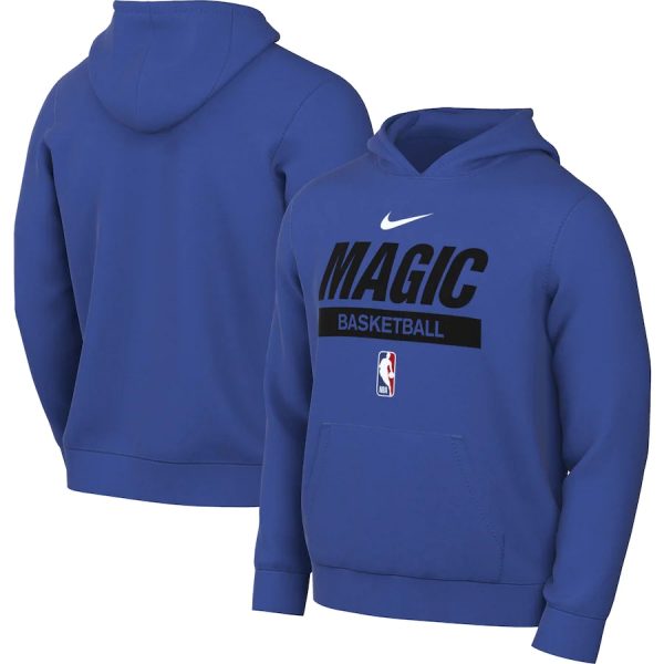 Men Orlando Magic Blue Spotlight Fleece Overhead Hoodie