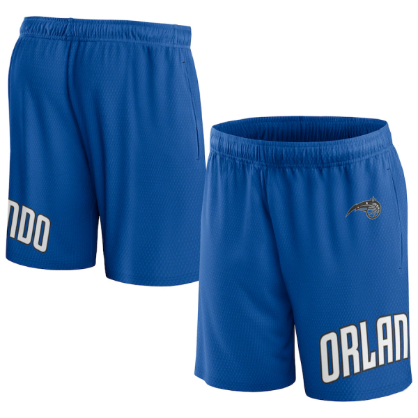 Men Orlando Magic Royal Free Throw Mesh Shorts