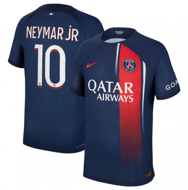 Men Paris Saint-Germain #10 Neymar Jr Navy Soccer Jersey