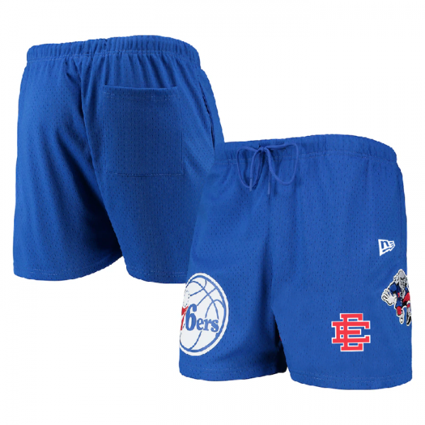 Men Philadelphia 76ers Pro Royal Shorts