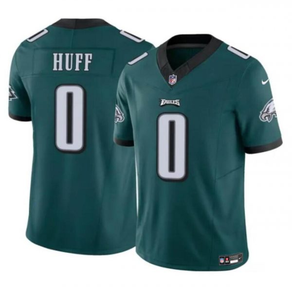 Men Philadelphia Eagles #0 Bryce Huff Green 2024 F.U.S.E Vapor Untouchable Limited Stitched Football Jersey