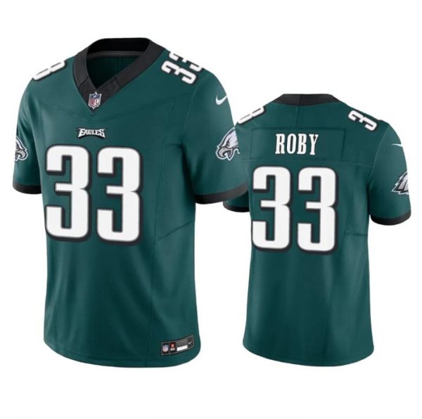 Men Philadelphia Eagles #33 Bradley Roby Green 2023 F.U.S.E. Vapor Untouchable Limited Stitched Football Jersey