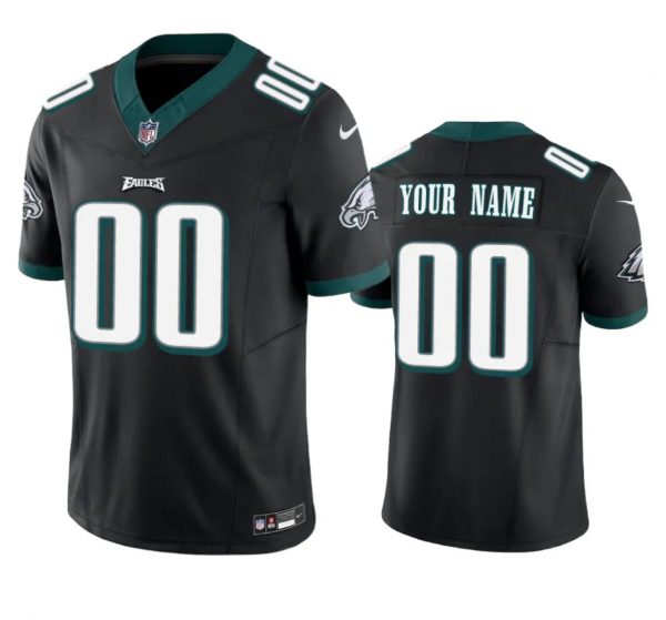 Philadelphia Eagles Active Player Custom Black 2023 F.U.S.E Vapor Untouchable Limited Stitched Football Jersey