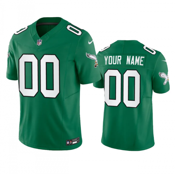 Philadelphia Eagles Active Player Custom Green 2023 F.U.S.E. Vapor Untouchable Stitched Football Jersey
