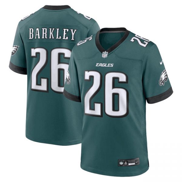 Philadelphia Eagles Active Player Custom Green Stitched Game Jersey