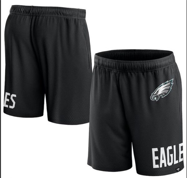 Men Philadelphia Eagles Black Shorts