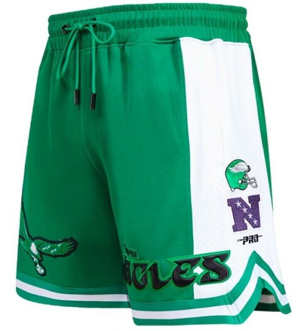 Men Philadelphia Eagles Green Shorts
