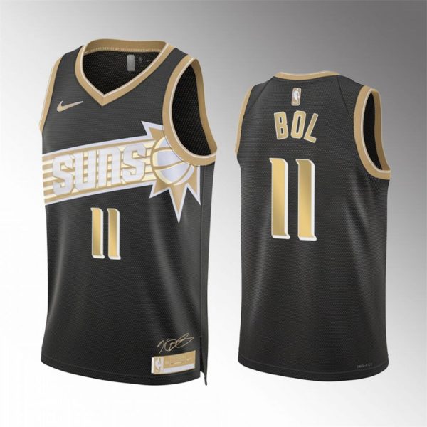 Men Phoenix Suns #11 Bol Bol Black 2024 Select Series Stitched Basketball Jersey
