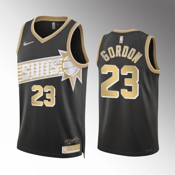 Men Phoenix Suns #23 Eric Gordon Black 2024 Select Series Stitched Basketball Jersey