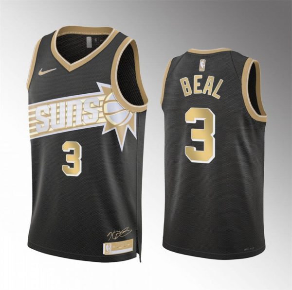 Men Phoenix Suns #3 Bradley Beal Black 2024 Select Series Stitched Basketball Jersey