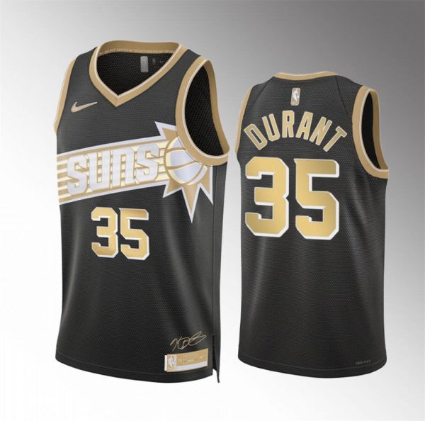 Men Phoenix Suns #35 Kevin Durant Black 2024 Select Series Stitched Basketball Jersey