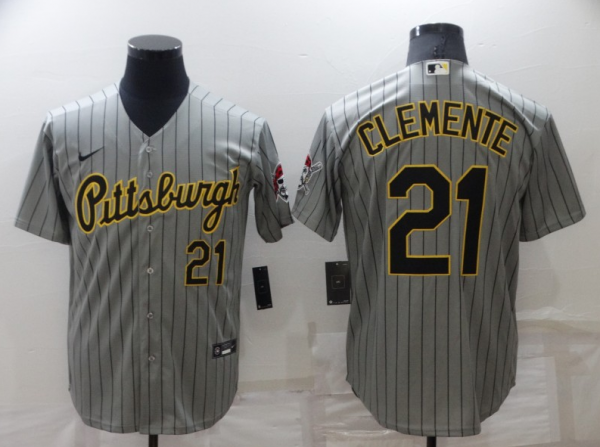 Pittsburgh Pirates ACTIVE PLAYER Custom Dark Grey Cool Base Stitched Jersey