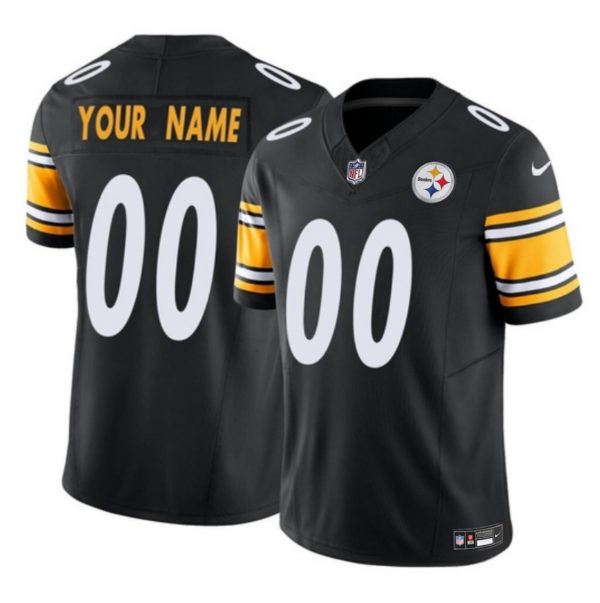 Pittsburgh Steelers Active Player Custom Black 2023 F.U.S.E Alternate Vapor Untouchable Limited Football Jersey