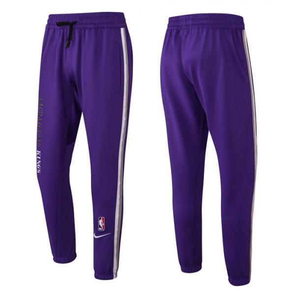 Men Sacramento Kings Purple Performance Showtime Basketball Pants